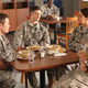 Geoff Stults (left), Parker Young, Angelique Cabral, Chris Lowell (Fox)